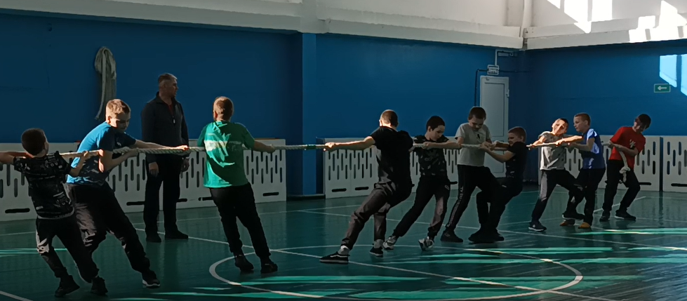 Спортивные состязания ко Дню Защитника Отечества.